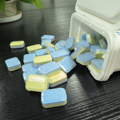 Tablette usa e getta per lavastoviglie da cucina per la rimozione delle macchie d'olio forti e la loro facile descalcificazione