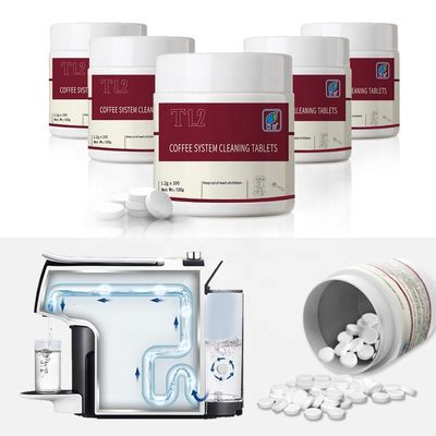 Contenuto di principio attivo superiore all' 80% compresse per la pulizia delle macchine da caffè 1,2 g 100 pcs Germania