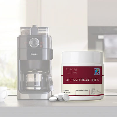 Detergenti e compresse per la depurazione di calibro professionale per la manutenzione delle macchine da caffè