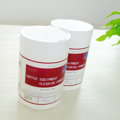 Polvere per la pulizia del caffè bianco sostenibile per la macchina da caffè