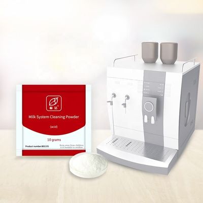 Tablette di pulizia per macchine da caffè Sistema di lavaggio del latte Funzione detergente Polvere pulita