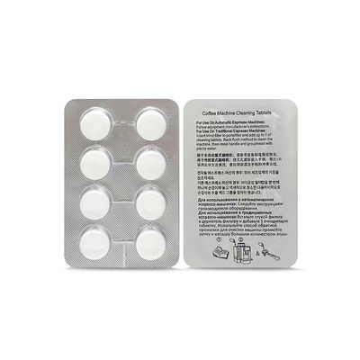 Tabletta effervescente per la pulizia della caffetteria 2g Oem Stocked Function Espresso