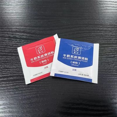 Sistema di detersivo professionale per il latte Polvere di pulizia per la macchina automatica da caffè 10g*5 sacchetto