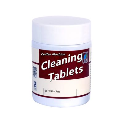 100pcs 2g macchina da caffè detergente tablet descaler per la manutenzione della macchina da espresso