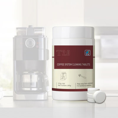 100pcs 2g macchina da caffè detergente tablet descaler per la manutenzione della macchina da espresso