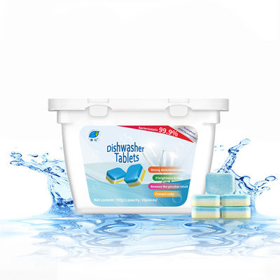 3 in1 detergente per lavastoviglie per risciacquo concentrato e pulizia effervescente