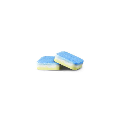 3 in1 detergente per lavastoviglie per risciacquo concentrato e pulizia effervescente