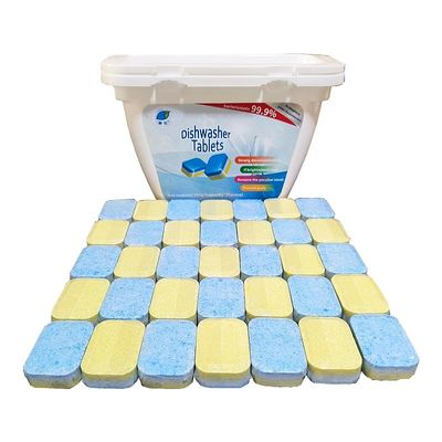 3 in1 detergente per lavastoviglie per risciacquo concentrato e pulizia effervescente