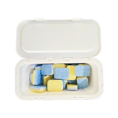 Soluzione di imballaggio detergente compresse per lavastoviglie con pellicola idrosolubile in acqua fredda PVA