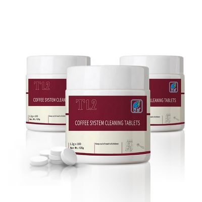 Elimina le macchie di caffè con compresse di pulizia ecologiche 50%-80% contenuto di ingredienti attivi