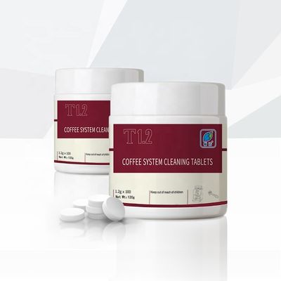 Compresse per la pulizia del caffè essenziale per hotel e caffè con un tenore di ingredienti attivi compreso tra il 50% e l'80%