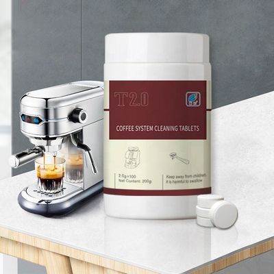 Tablette di pulizia super pulite per macchine da caffè Disoluzione rapida per hotel e bar
