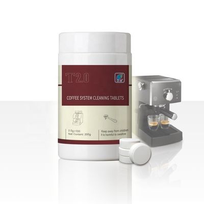 Macchina automatica per il caffè in bottiglia con compressa bianca di pulizia conveniente ed efficace
