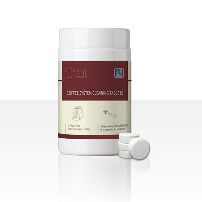 50%-80% contenuto di ingredienti attivi Detergente compresse per la pulizia Ideali per la macchina da caffè