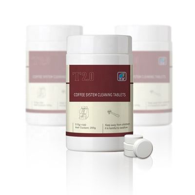 Potente sistema di latte più profondo pulitore Soluzione efficace per la manutenzione della macchina espresso