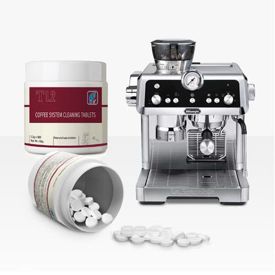 100 pcs sterilizzazione verde compresse di pulizia della macchina da caffè usa e getta detergente facile