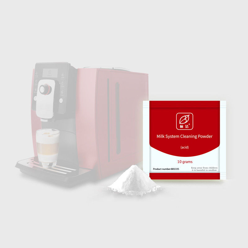 Tipo detergente detergente semplice e facile da usare sistema di latte polvere di pulizia per la macchina da caffè detergente